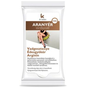 Dr.Kelen aranyér törlőkendő 10 db