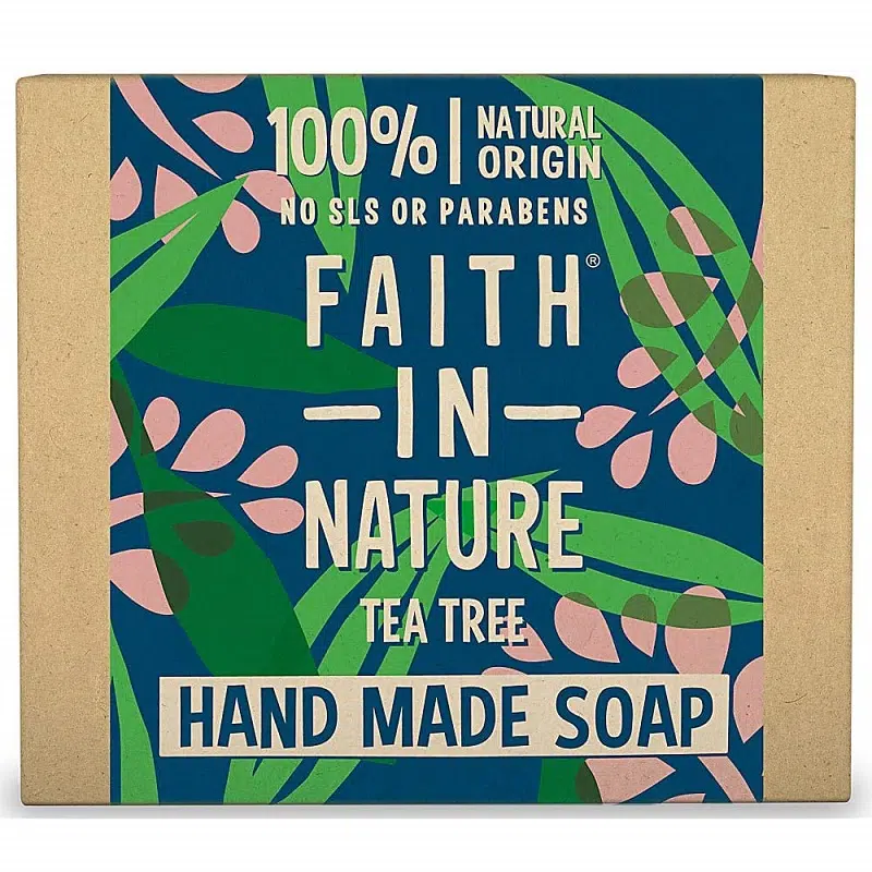 Faith in Nature szappan teafa 100g 1 Faith in Nature szappan teafa 100g