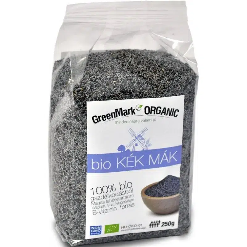 Greenmark bio kék mák 250 g 1 Greenmark bio kék mák 250 g