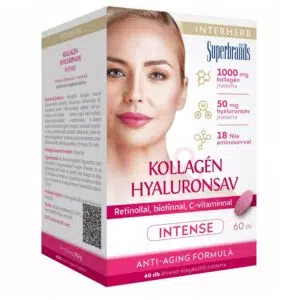 Interherb Kollagén Hyaluronsav Intense tabletta - 60db