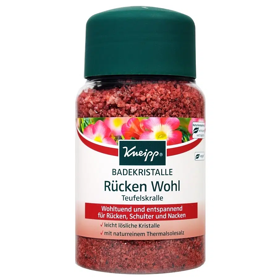 Kneipp fürdőkristály - Hát- és deréklazító (Back Comfort) 500g 1 Kneipp fürdőkristály - Hát- és deréklazító (Back Comfort) 500g
