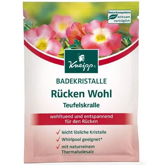 Kneipp fürdőkristály - Hát- és deréklazító ( BACK COMFORT/RÜCKEN &SHULTER) 60g 1 Kneipp fürdőkristály - Hát- és deréklazító ( BACK COMFORT/RÜCKEN &SHULTER) 60g