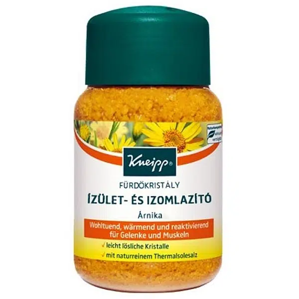 Kneipp fürdőkristály- Ízület-izomlazító (Muscle Relaxation / Arnica) 500g 1 Kneipp fürdőkristály- Ízület-izomlazító (Muscle Relaxation / Arnica) 500g