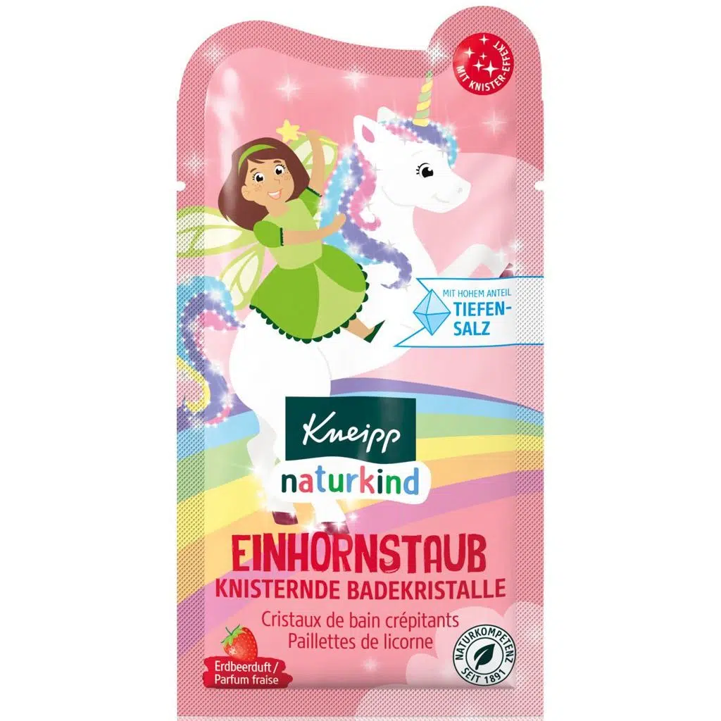 Kneipp Naturkind Pattogó Fürdőkristály - Unikornis (Einhornstaub) 60g 1 Kneipp Naturkind Pattogó Fürdőkristály - Unikornis (Einhornstaub) 60g