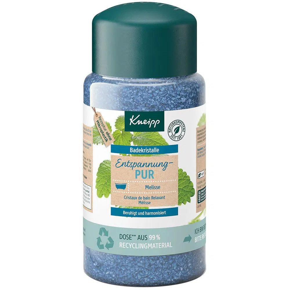 Kneipp fürdőkristály- Tökéletes kikapcsolódás citromfű (Pure Relaxation) 500g 1 Kneipp fürdőkristály- Tökéletes kikapcsolódás citromfű (Pure Relaxation) 500g