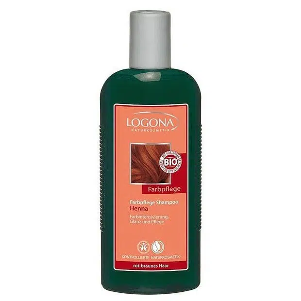 Logona Színápoló sampon-henna, vörös és barna hajra 250ml 1 Logona Színápoló sampon-henna