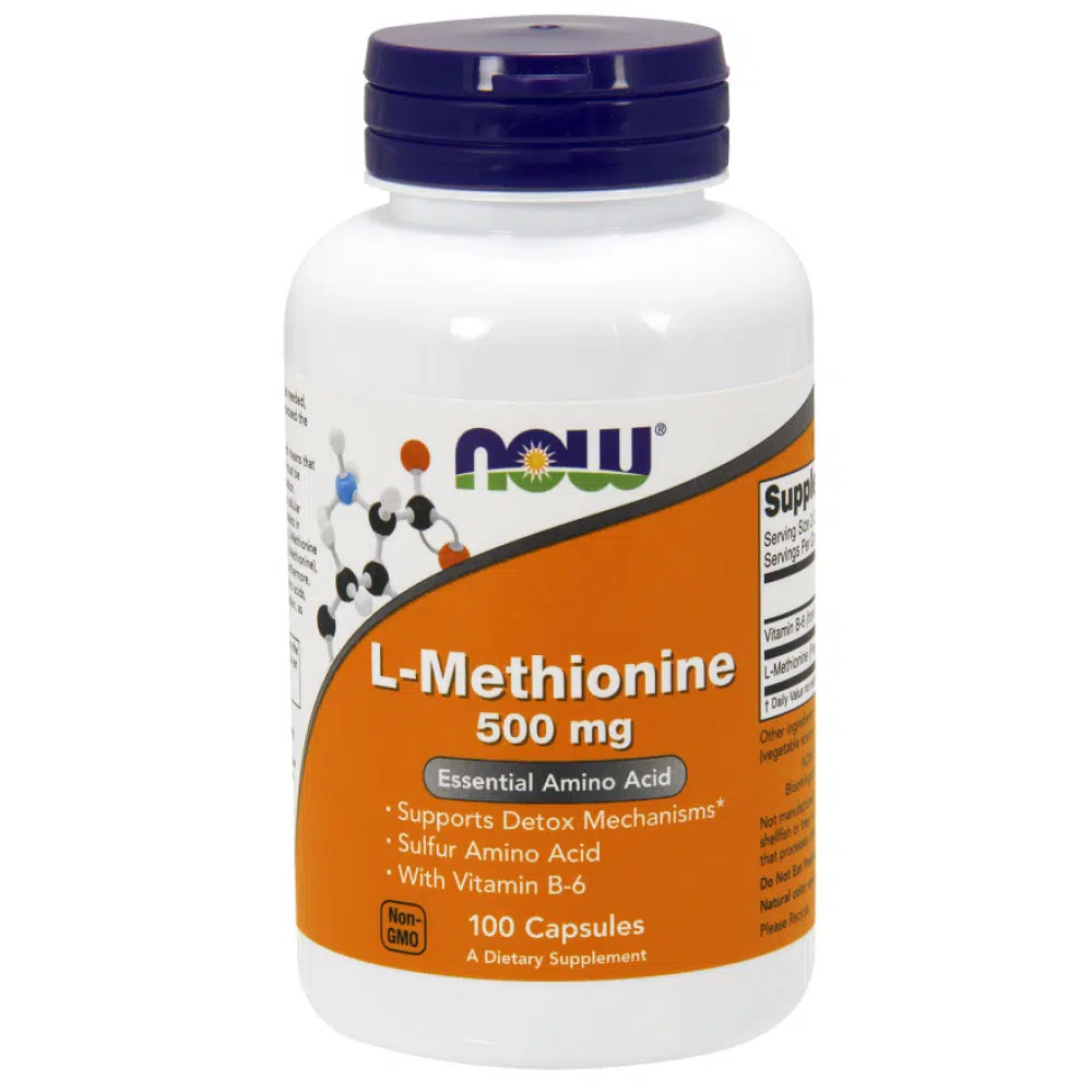 Now L-Methionine 500mg kapszula - 100db 1 Now L-Methionine 500mg kapszula - 100db