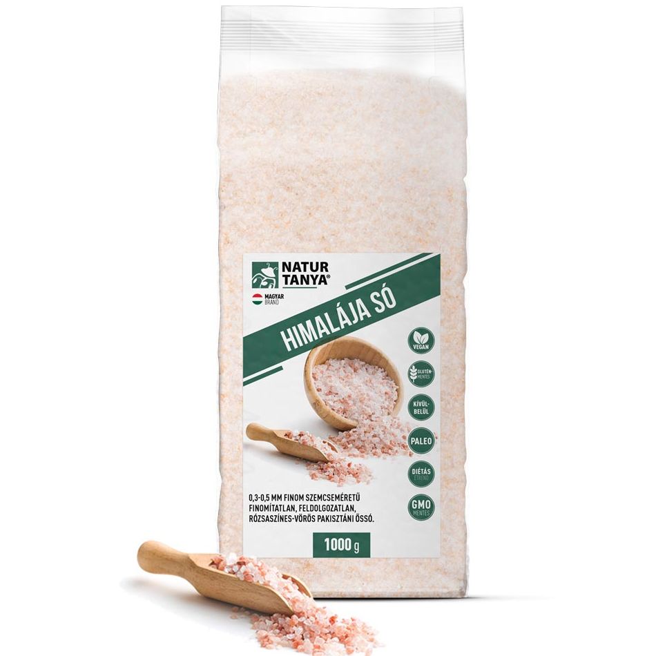 Natur Tanya Himalája só (Pakisztáni só, Indus só) 1000g 1 Natur Tanya Himalája só (Pakisztáni só