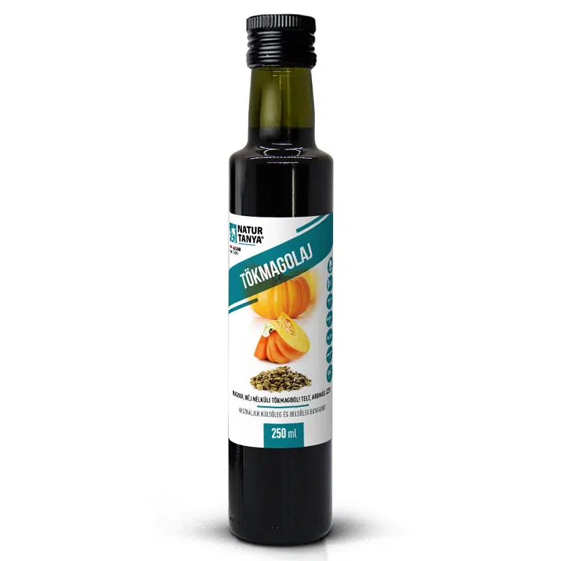 Natur Tanya Magyar Tökmagolaj hidegsajtolással készült 250ml 1 Natur Tanya Magyar Tökmagolaj hidegsajtolással készült 250ml