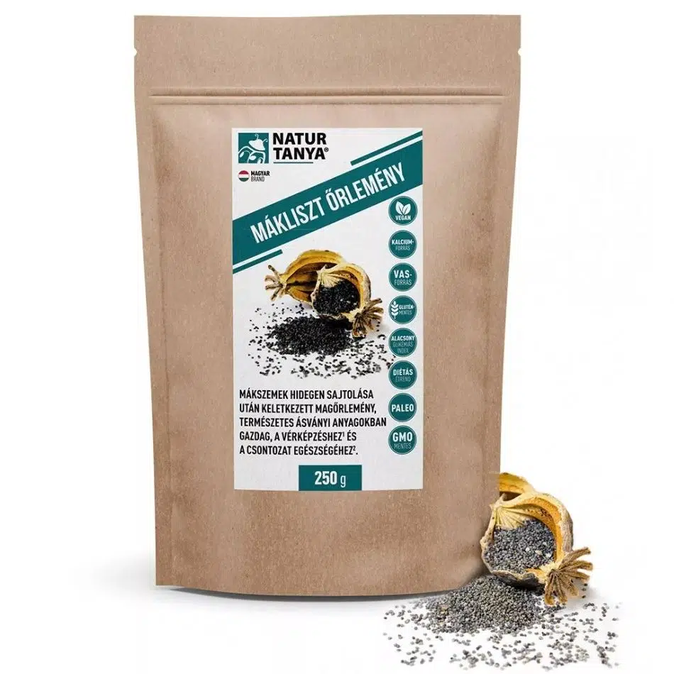 Natur Tanya Mákliszt – Mákőrlemény 250g 1 Natur Tanya Mákliszt – Mákőrlemény 250g