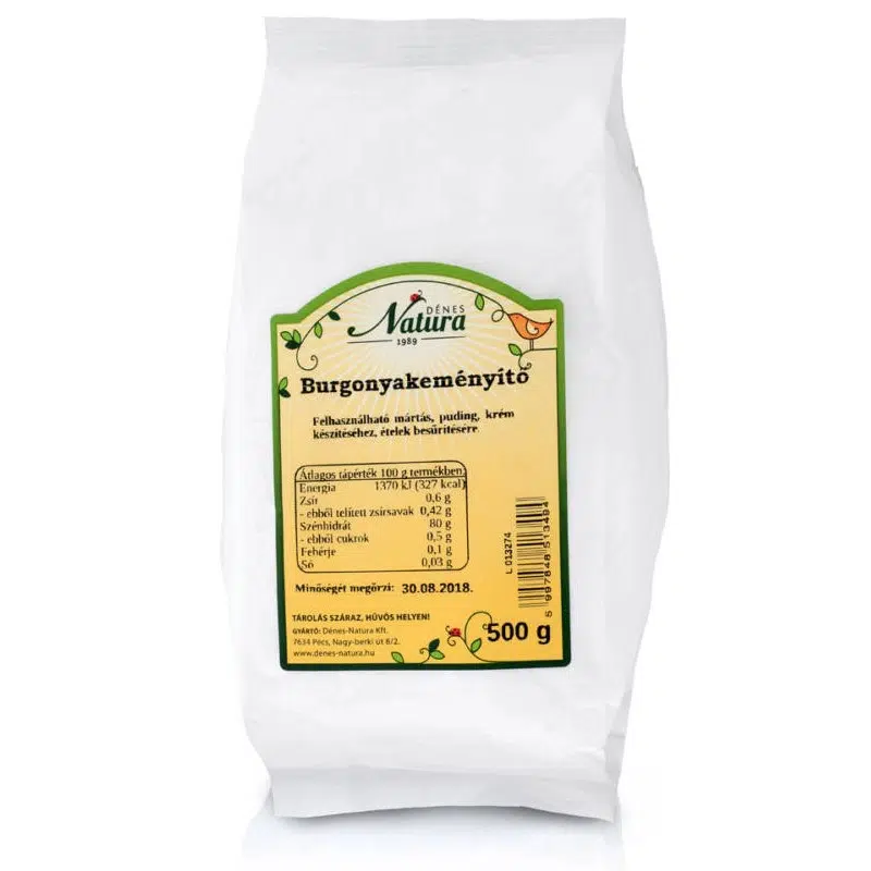 Natura burgonyakeményitő 500 g 1 Natura burgonyakeményitő 500 g