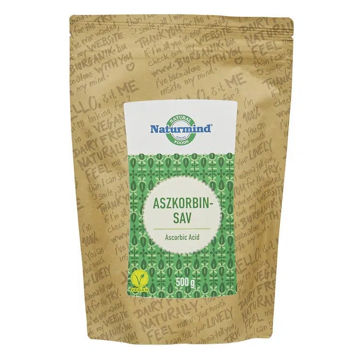 Naturmind aszkorbinsav - 500 g 1 Naturmind aszkorbinsav 500 g