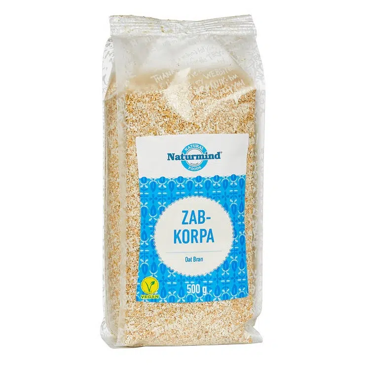 Naturmind zabkorpa 500 g 1 Naturmind zabkorpa 500 g