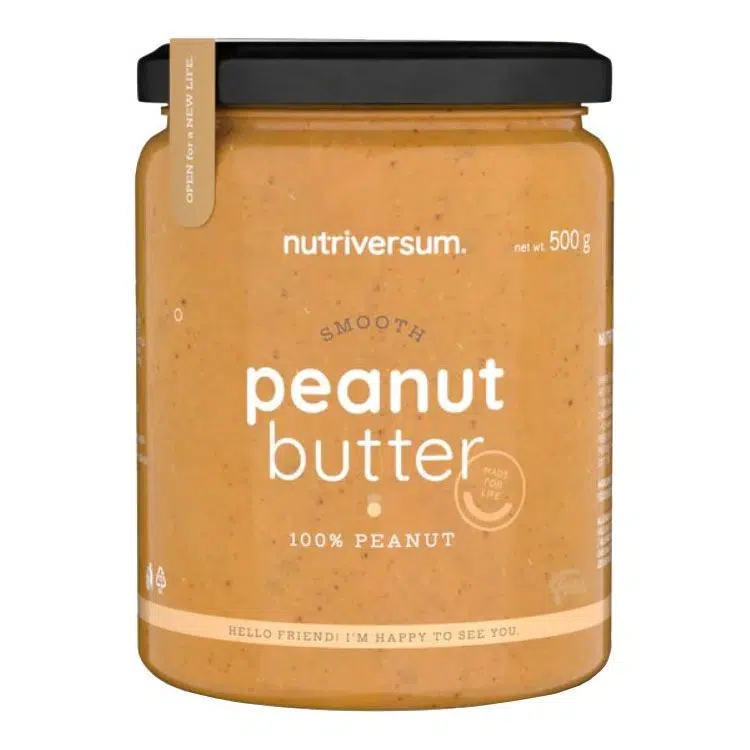 Nutriversum FOOD- Peanut Butter smooth 500g 1 Nutriversum FOOD- Peanut Butter smooth 500g