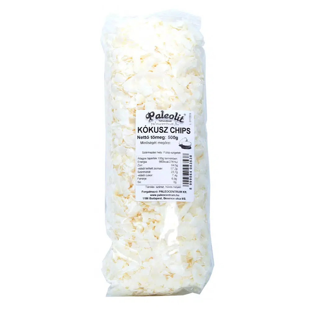 Paleolit Kókusz chips - 500g 1 Paleolit Kókusz chips - 500g