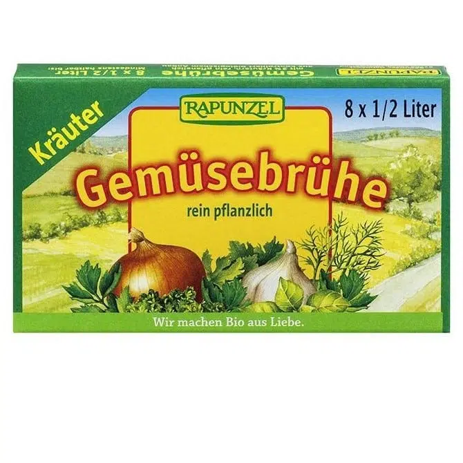 Rapunzel BIO Zöldségleveskocka originál 8db 1 Rapunzel BIO Zöldségleveskocka originál 8db