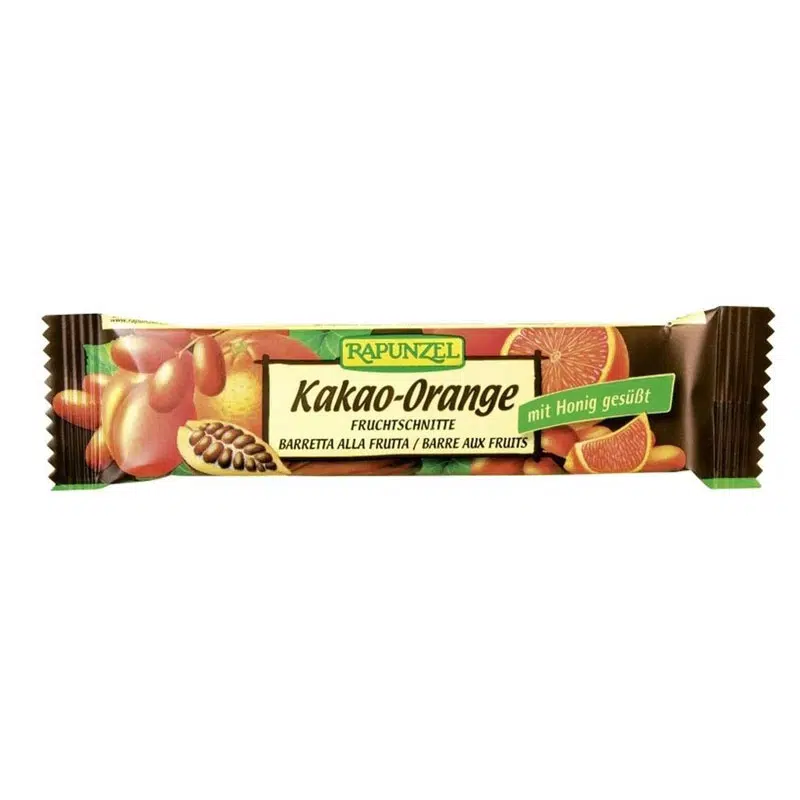 Rapunzel BIO Gyümölcsszelet kakaó-narancs 40g 1 Rapunzel BIO Gyümölcsszelet kakaó-narancs 40g