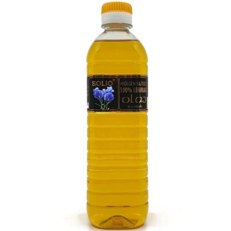 Solio hidegen sajtolt lenmag olaj 500 ml 1 Solio hidegen sajtolt lenmag olaj 500 ml
