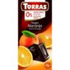 Torras étcsokoládé narancsos cukor- és gluténmentes 75g