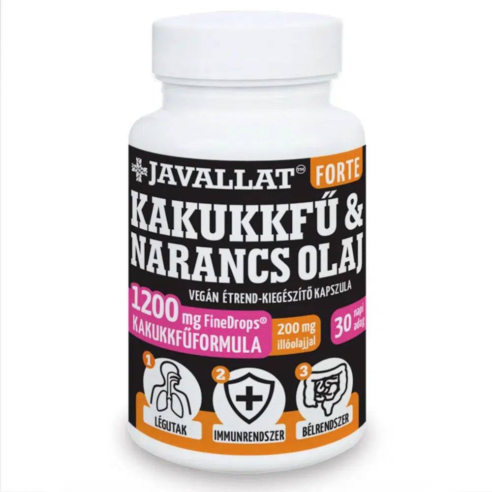 Javallat Forte Kakukkfű és Narancs olaj kapszula - 60db 1 Javallat Forte Kakukkfű és Narancs olaj kapszula - 60db