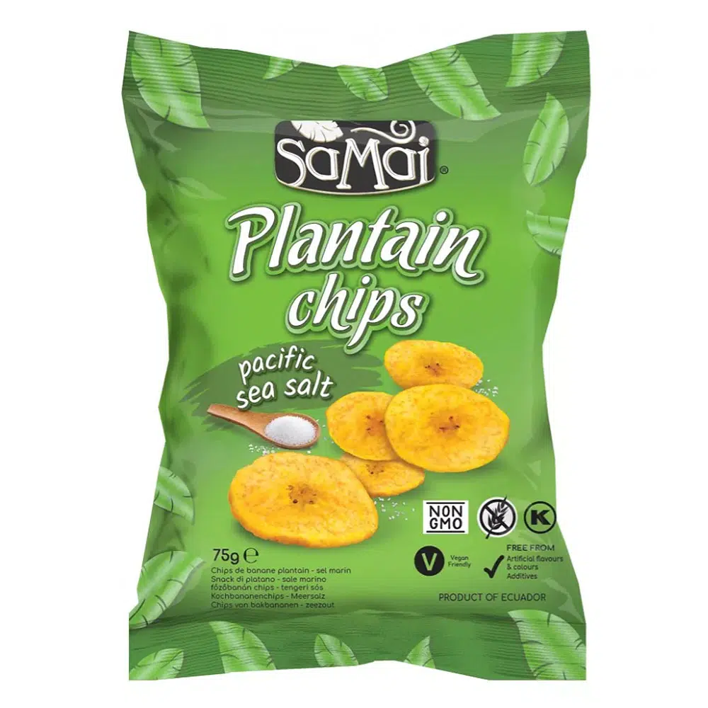 Samai Plantain chips tengeri sós - 75g 1 Samai Plantain chips tengeri sós - 75g