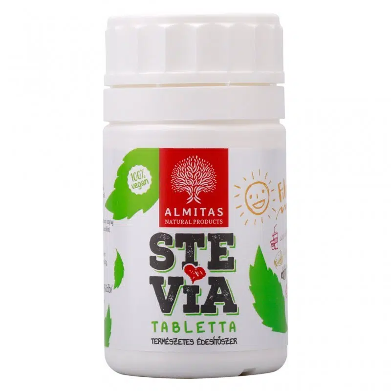 Almitas Stevia tabletta min.950db 1 Almitas Stevia tabletta min.950db