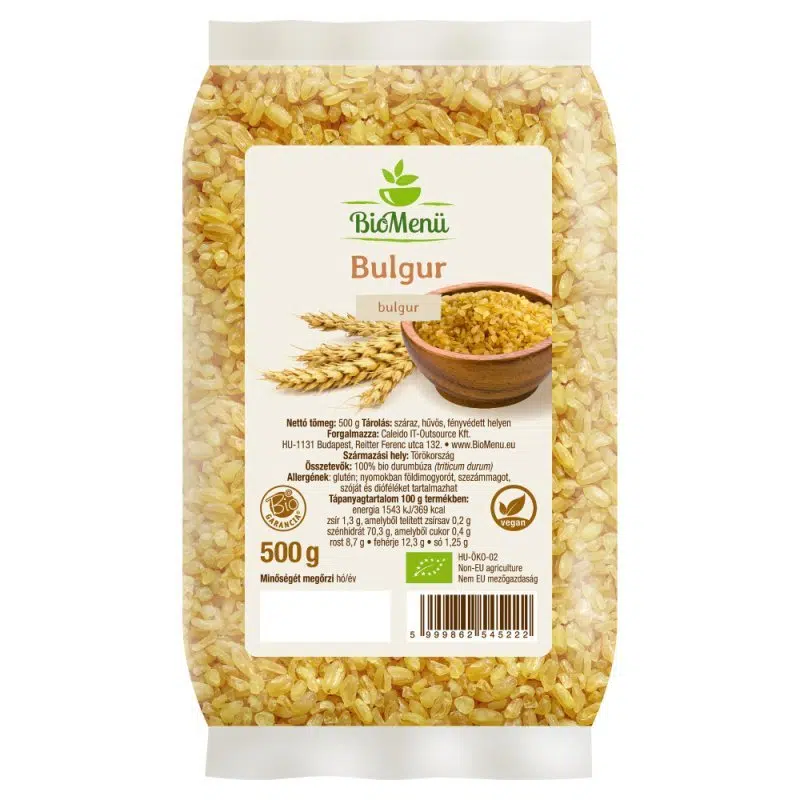 Biomenü bio Bulgur 500g 1 Biomenü bio Bulgur 500g