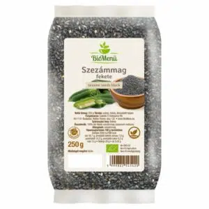 Biomenü bio FEKETE Szezámmag 250g