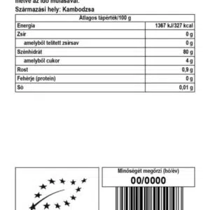 Biomenü bio Tápiókaliszt 500g 3 Biomenü bio Tápiókaliszt 500g - Image 2