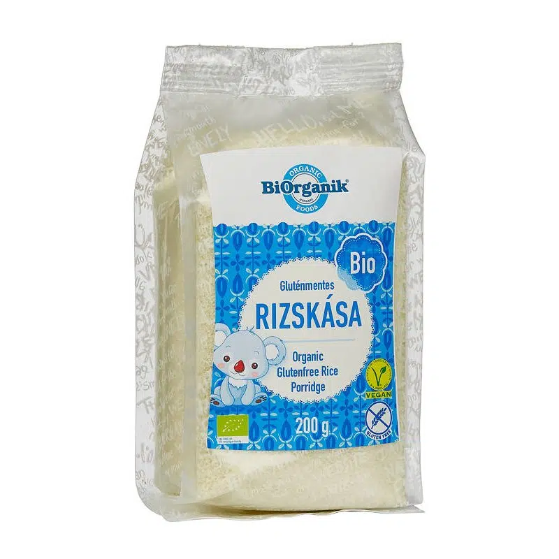 BiOrganik BIO gluténmentes rizskása - 200g 1 BiOrganik BIO gluténmentes rizskása 200g