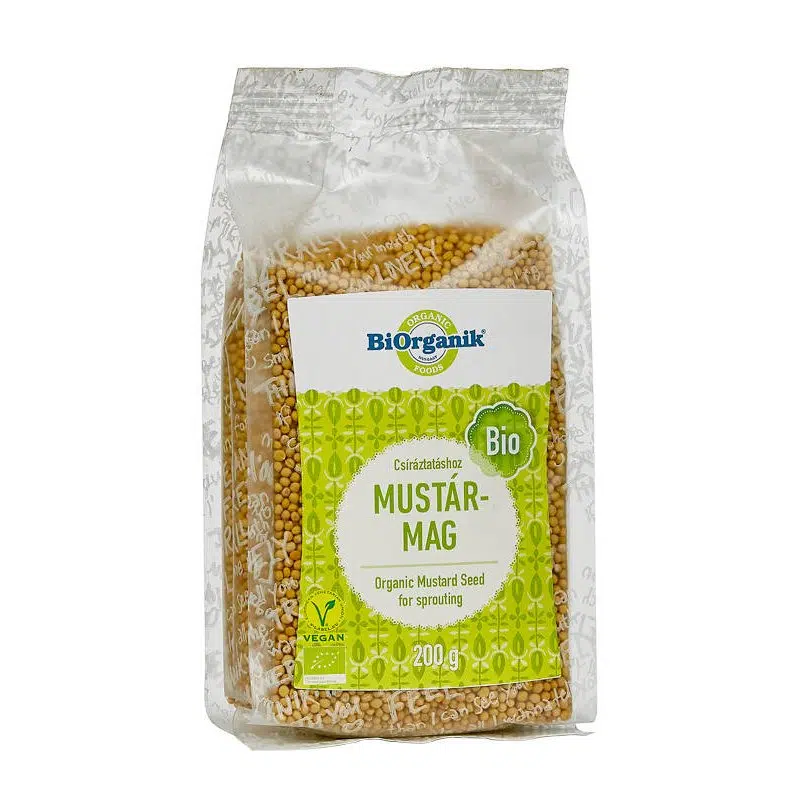 Biorganik bio mustárcsira mag 200 g 1 Biorganik bio mustárcsira mag 200 g