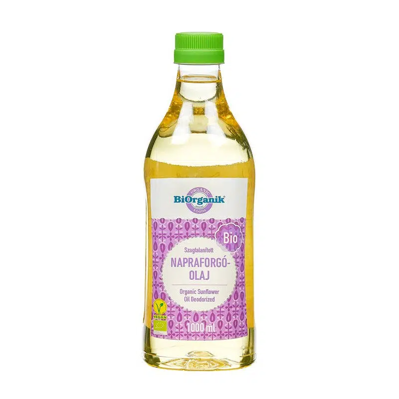 Biorganik bio napraforgó olaj szagtalan 1000ml 1 Biorganik bio napraforgó olaj szagtalan 1000ml