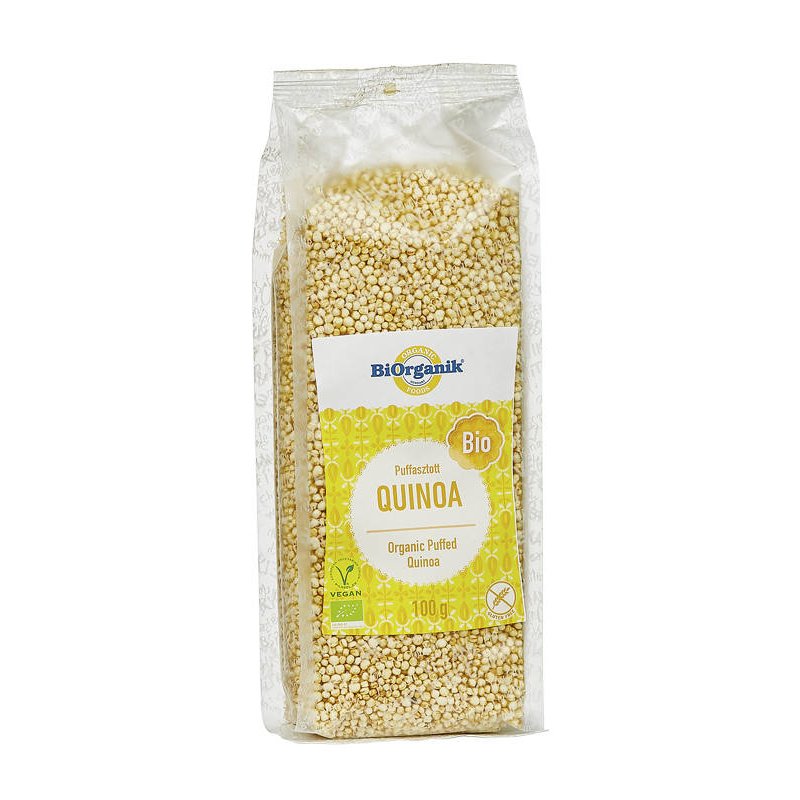 Biorganik bio puffasztott quinoa 100 g 1 Biorganik bio puffasztott quinoa 100 g