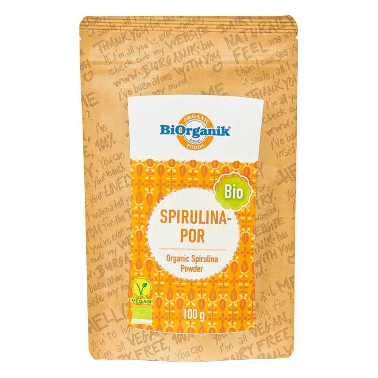 Biorganik bio spirulina por - 100g 1 Biorganik bio spirulina por 100g