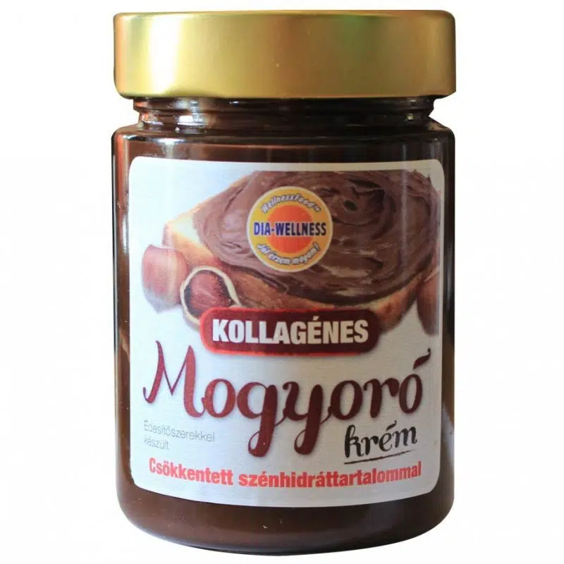 Dia-wellness mogyorókrém 380g kollagénes 1 Dia-wellness mogyorókrém 380g kollagénes