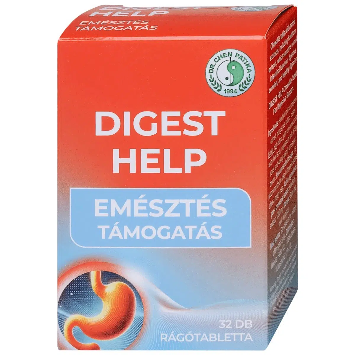 Dr. Chen Digest Help rágótabletta - 32db 1 Dr. Chen Digest Help rágótabletta - 32db