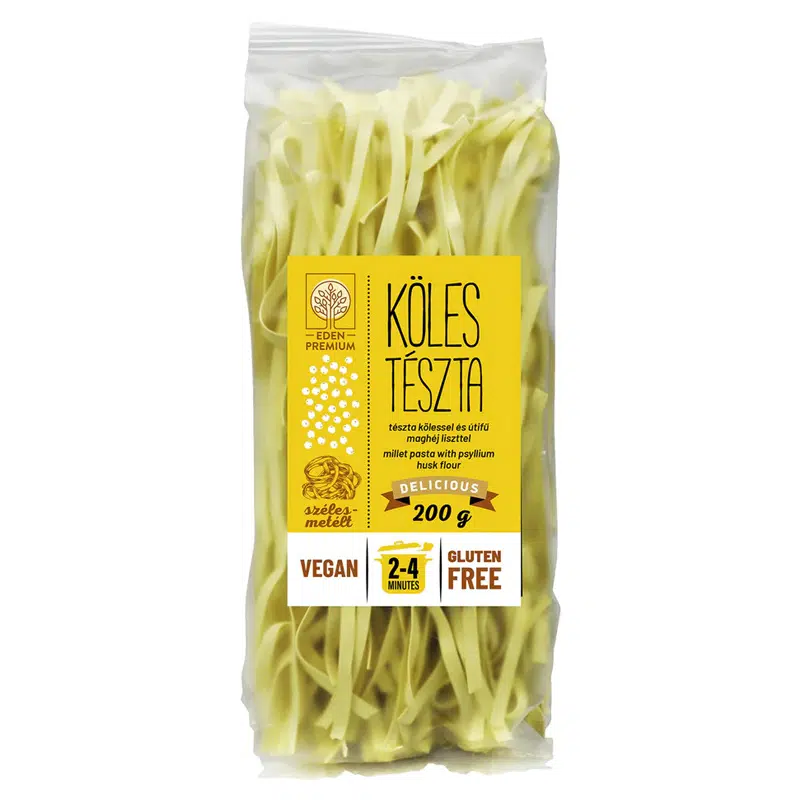 Éden prémium kölestészta szélesmetélt 200 g 1 Éden prémium kölestészta szélesmetélt 200 g