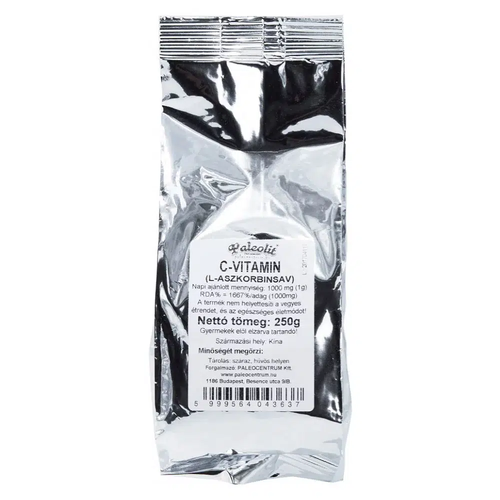 Paleolit Aszkorbinsav (C-vitamin) - 250g 1 Paleolit Aszkorbinsav (C-vitamin) - 250g