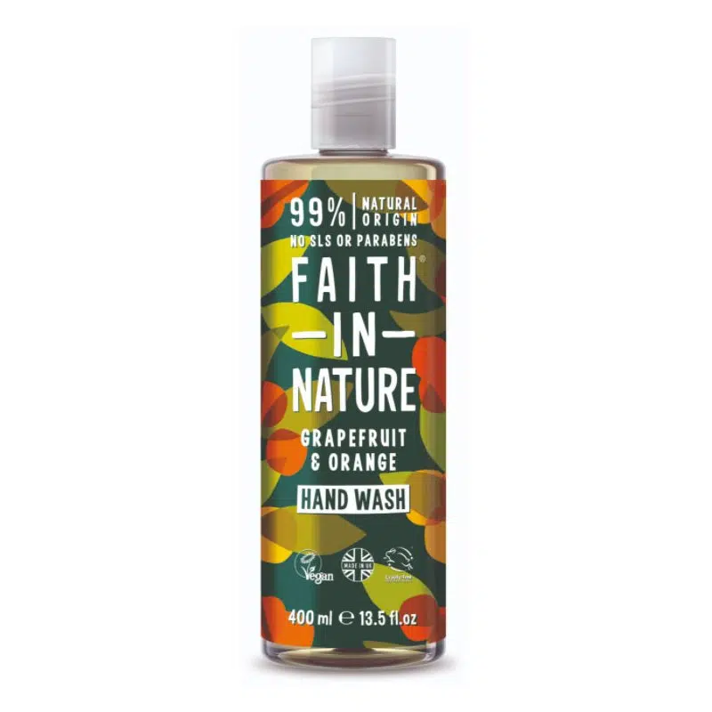 Faith in Nature folyékony kézmosó grapefruit és narancs 400ml 1 Faith in Nature folyékony kézmosó grapefruit és narancs 400ml