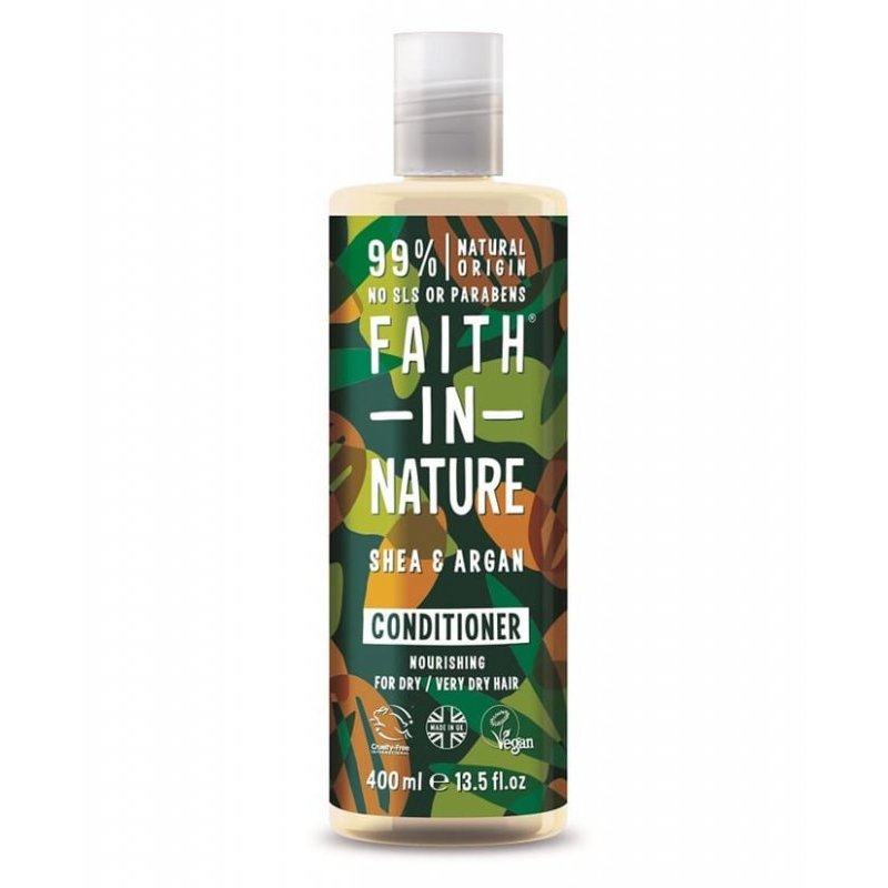 Faith in Nature hajkondicionáló shea vaj és argán olaj 400ml 1 Faith in Nature hajkondicionáló shea vaj és argán olaj 400ml