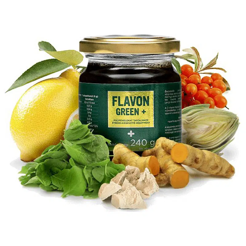 Flavon Green Plus koncentrátum - 240g 1 Flavon Green Plus