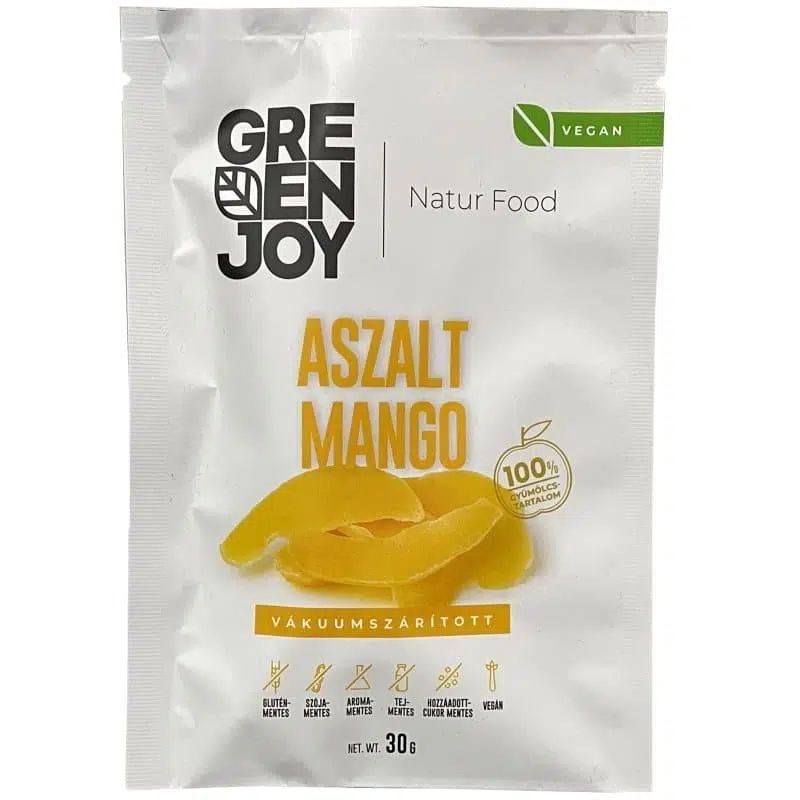 GREENJOY aszalt Mango 30g 1 GREENJOY aszalt Mango 30g