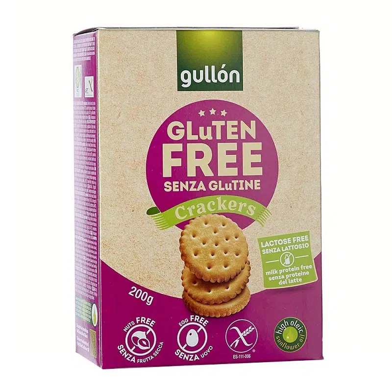 Gullon gluténmentes Cracker 200g 1 Gullon gluténmentes Cracker 200g