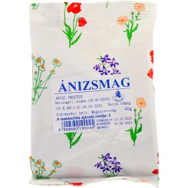 Gyógyfű ánizsmag 40 g 1 Gyógyfű ánizsmag 40 g