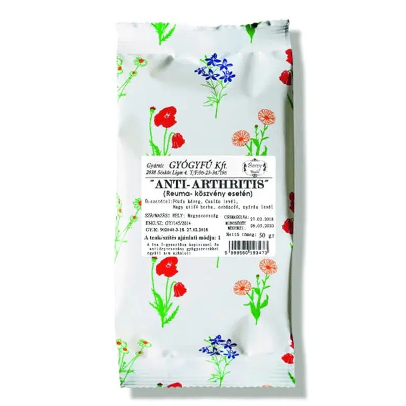 Gyógyfű anti-arthritis tea 50 g 1 Gyógyfű anti-arthritis tea 50 g