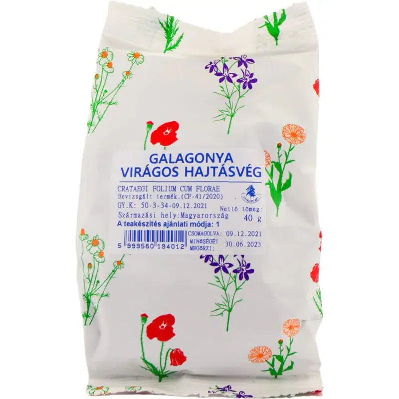 Gyógyfű galagonyaágvég tea 40 g 1 Gyógyfű galagonyaágvég tea 40 g