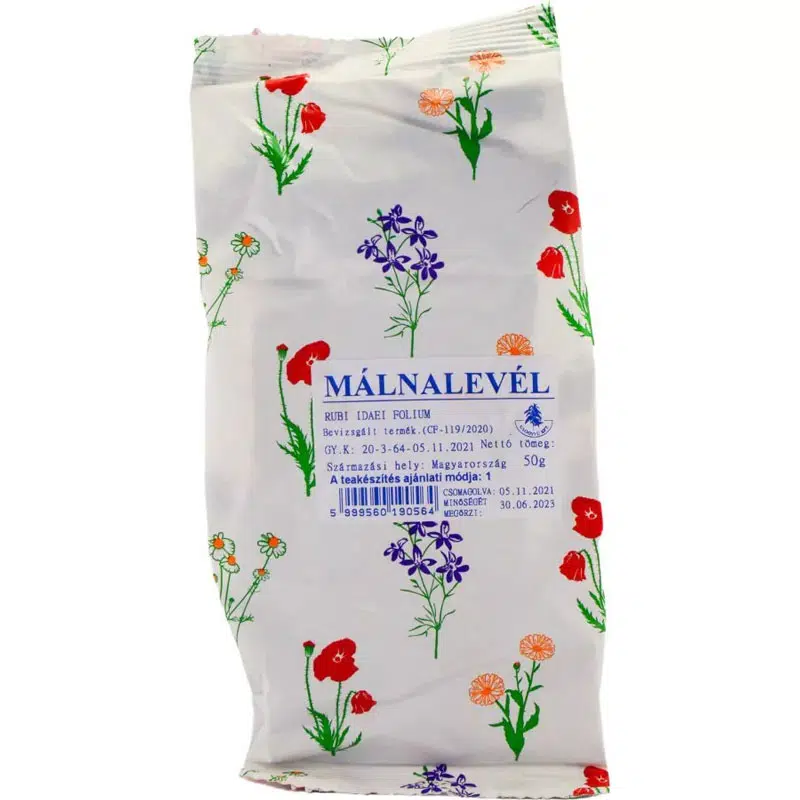 Gyógyfű málnalevél 50 g 1 Gyógyfű málnalevél 50 g