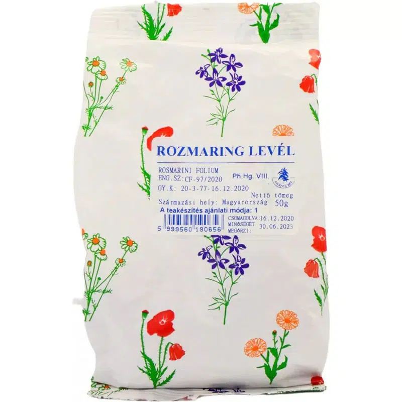 Gyógyfű rozmaringlevél 50 g 1 Gyógyfű rozmaringlevél 50 g
