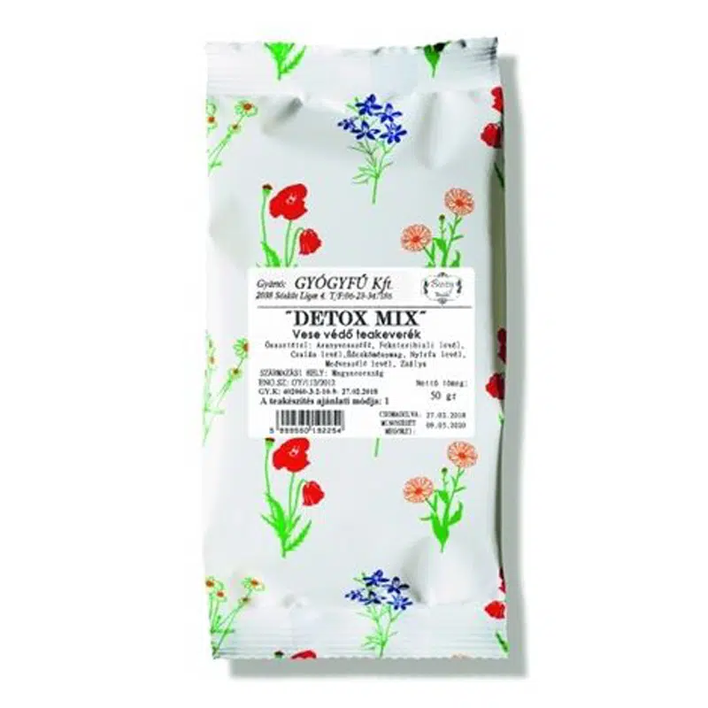Gyógyfű detox mix teakeverék 50 g 1 Gyógyfű detox mix teakeverék 50 g