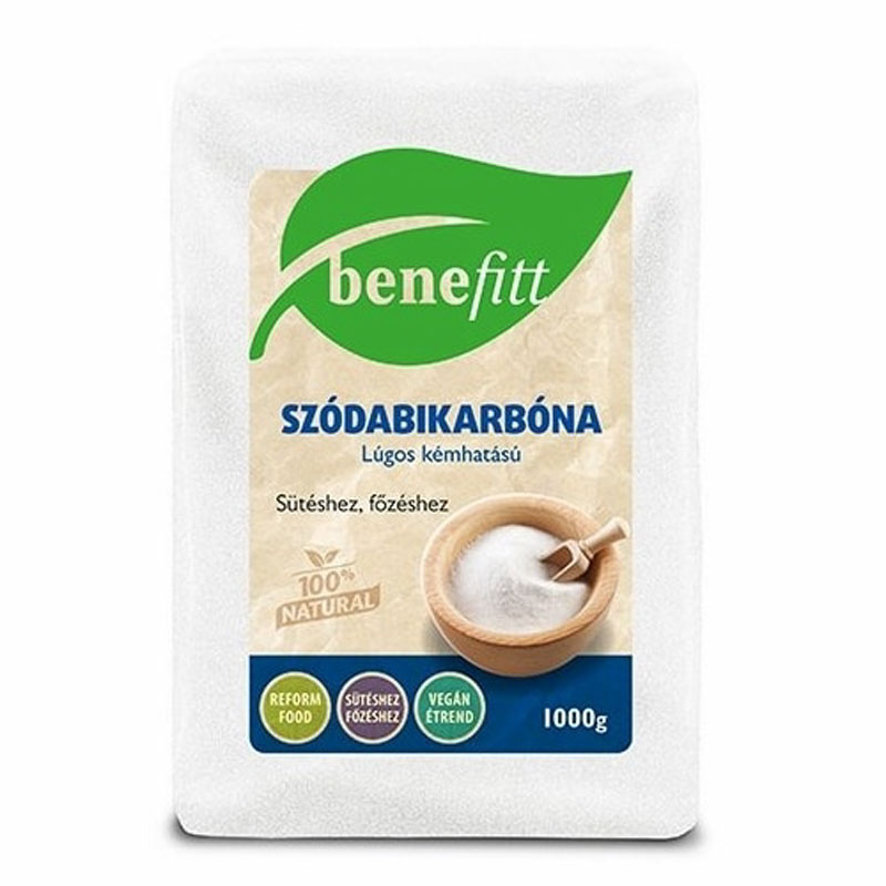 Interherb Benefitt étkezési szódabikarbóna 1000g 1 Interherb Benefitt étkezési szódabikarbóna 1000g